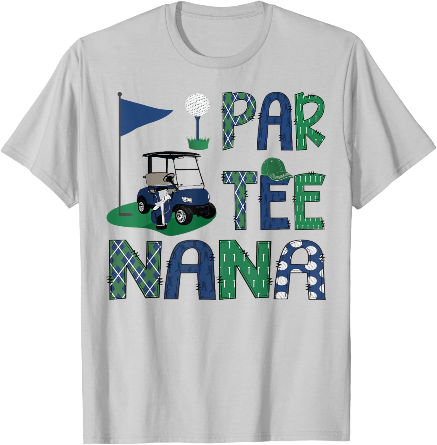 Par-Tee Nana Golf Lover Birthday Family Matching T-Shirt Gift - 1