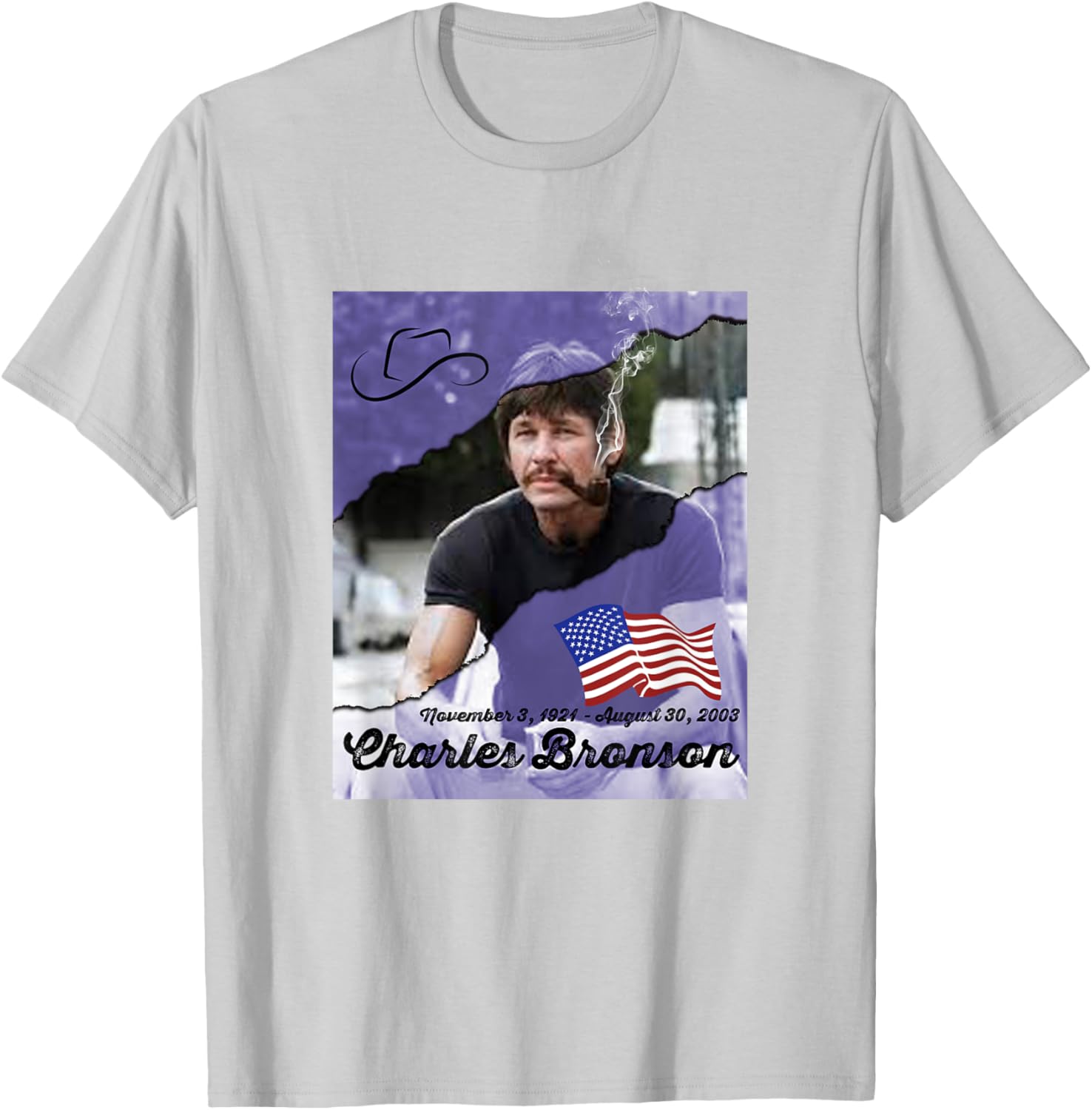 Charles Bronson 002 T-Shirt for Fans of Classic Movies and Style - 25