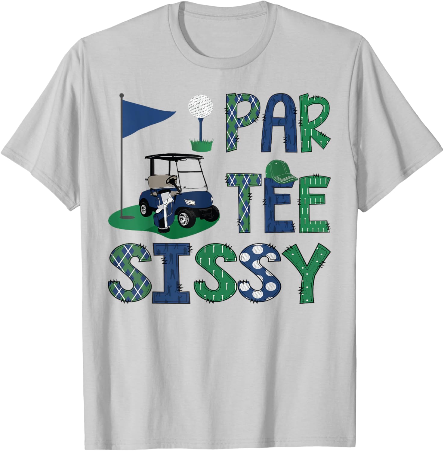 Par-Tee Sissy Golf Lover Family Matching T-Shirt for Birthday Fun - 2