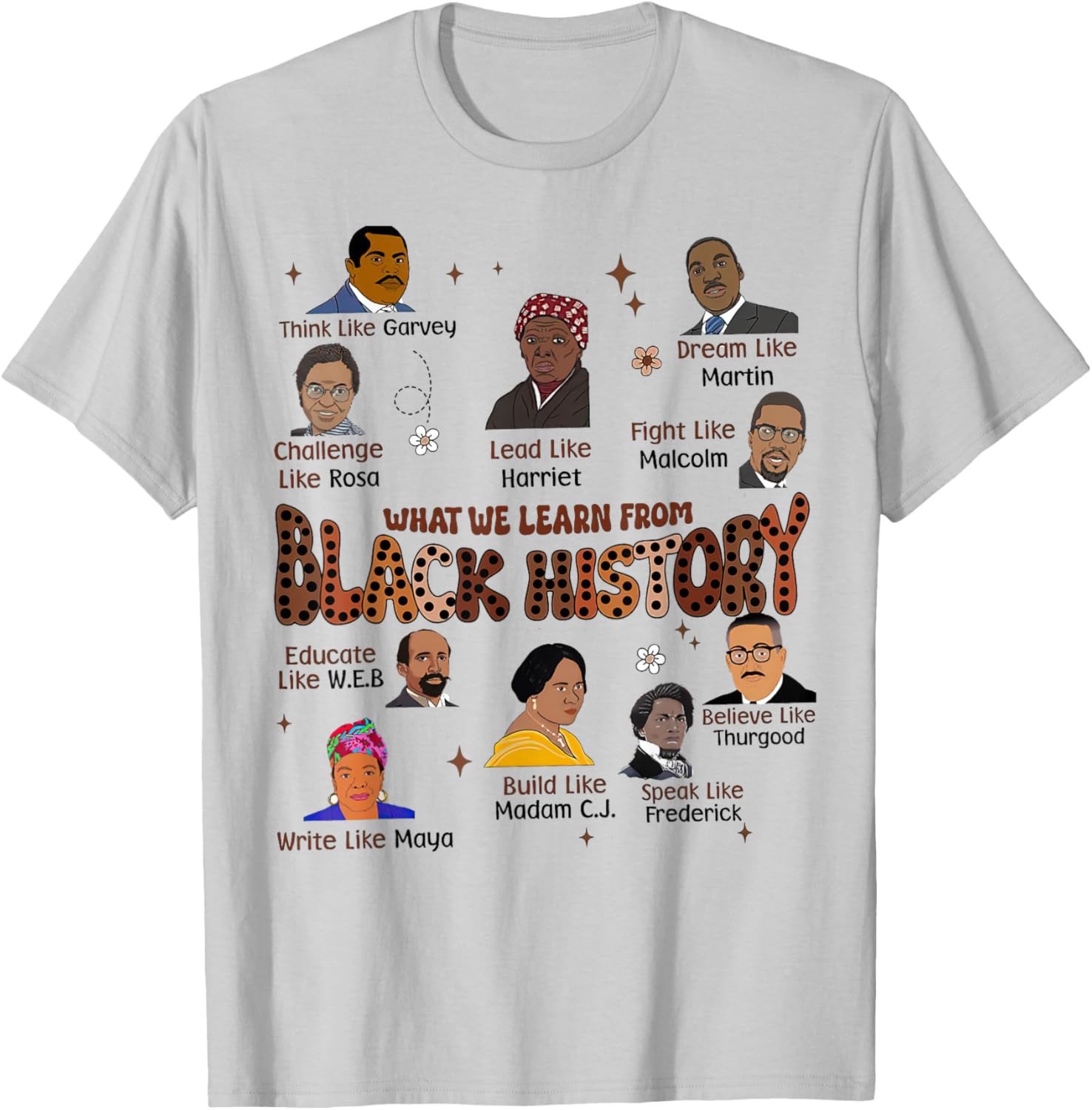 Celebrate Black History Month with Our Inspiring People Version T-Shirt - 2