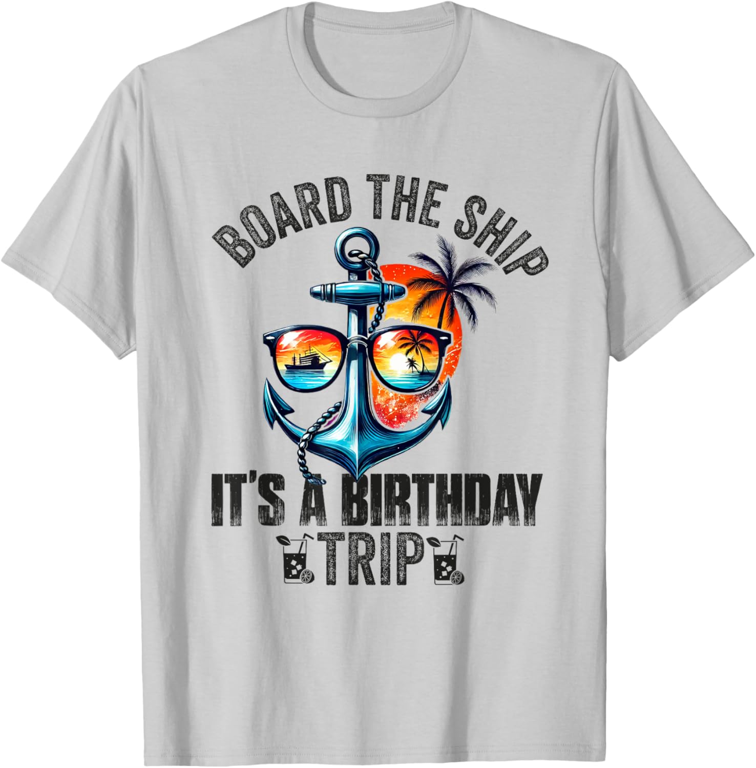 Cruise Birthday Trip T-Shirt for Fun Celebrations on the Open Seas - 8