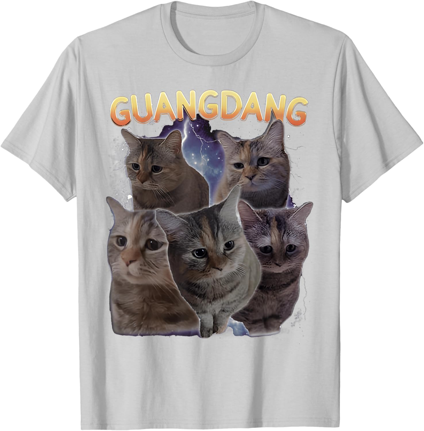 Sad Cat and Funny Meme Cats T-Shirt for Cat Lovers and Humor Fans - 6