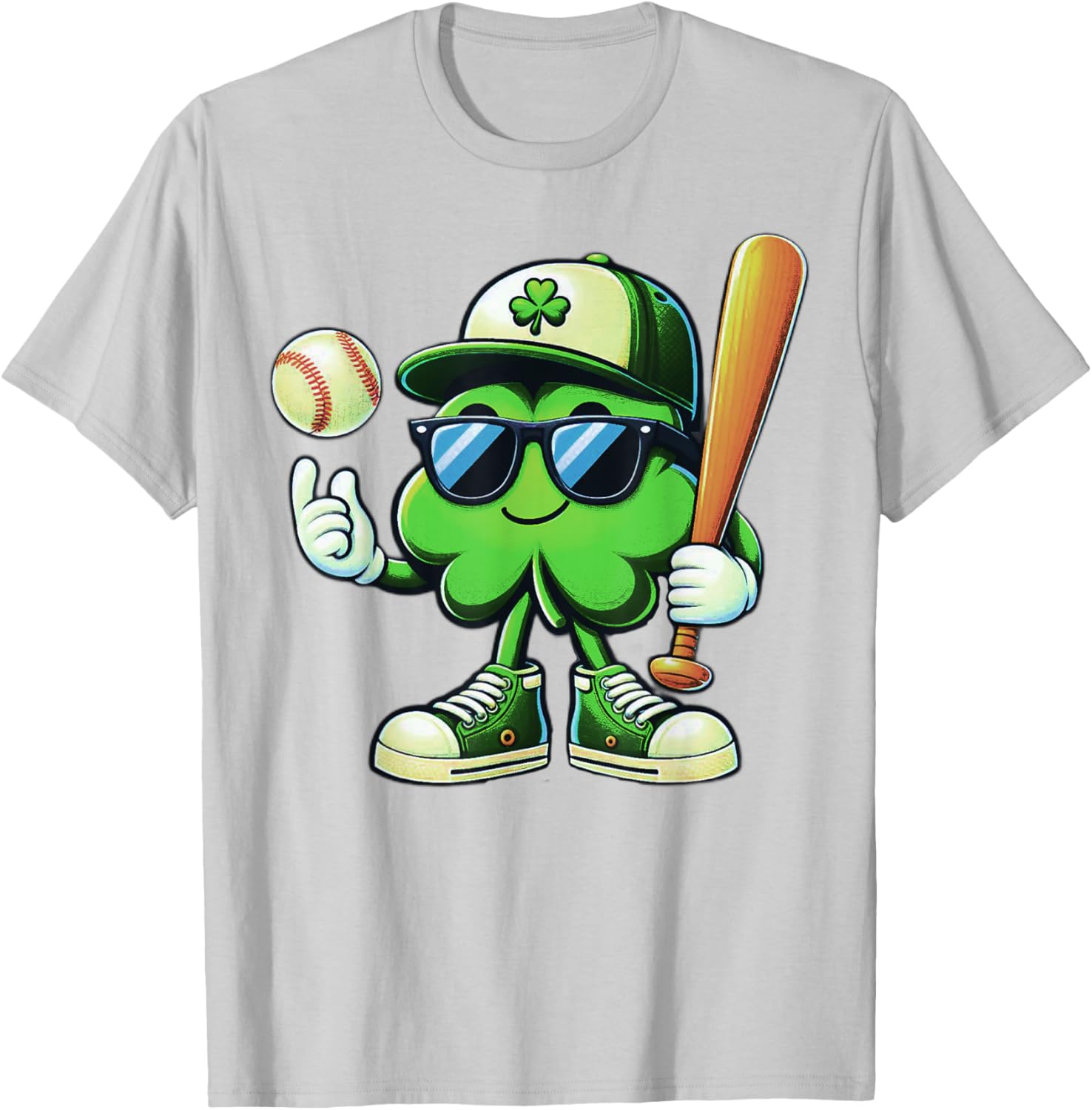 Funny Shamrock Baseball Shirts for Boys Kids St Patricks Day T-Shirt - 8