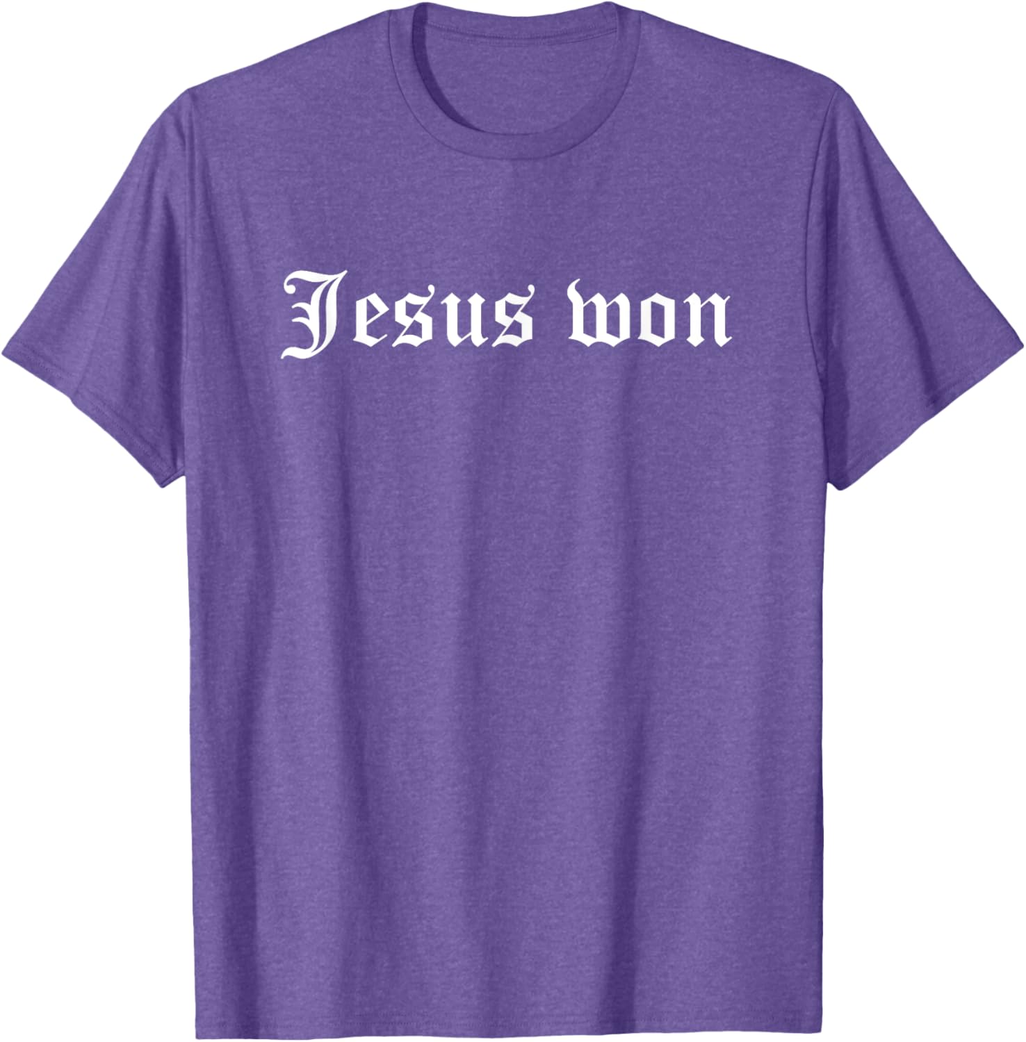 Jesus Won T-Shirt for Men and Women - Faith-Inspired Apparel - 10