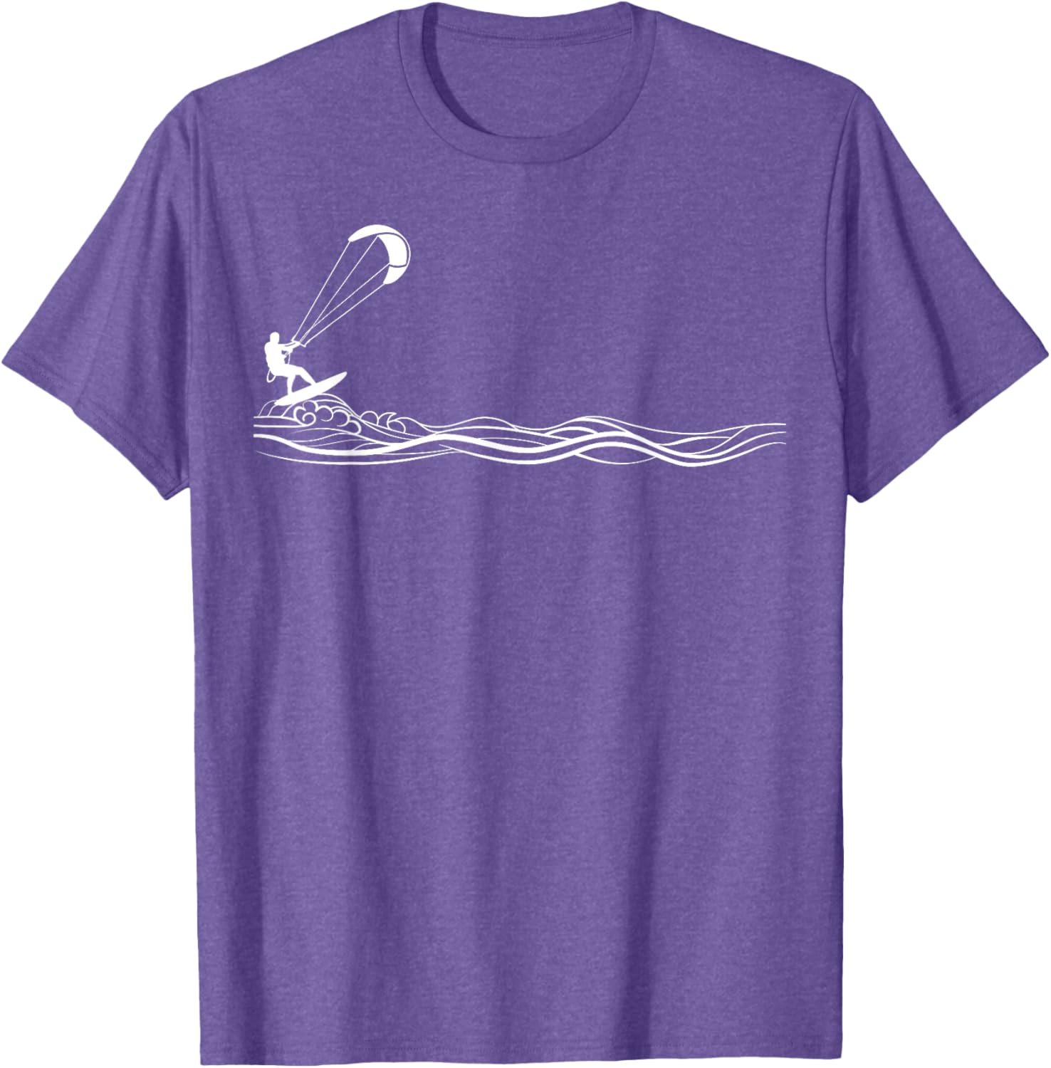 Minimalistic Kitesurfing T-Shirt for Kiteboarding Enthusiasts - 14