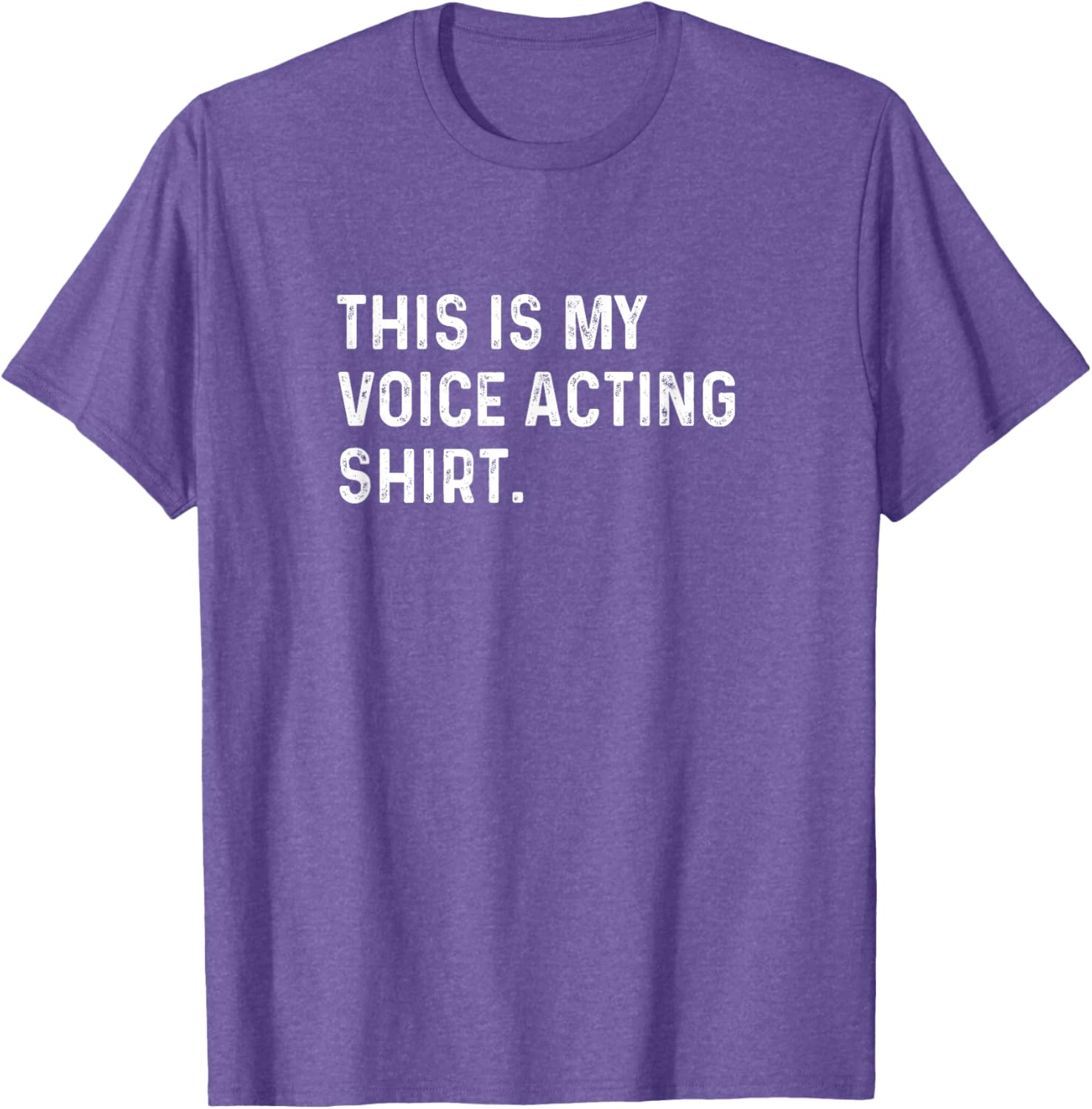 Voice Acting T-Shirt for Actors and Vloggers - Fun Apparel Gift - 3