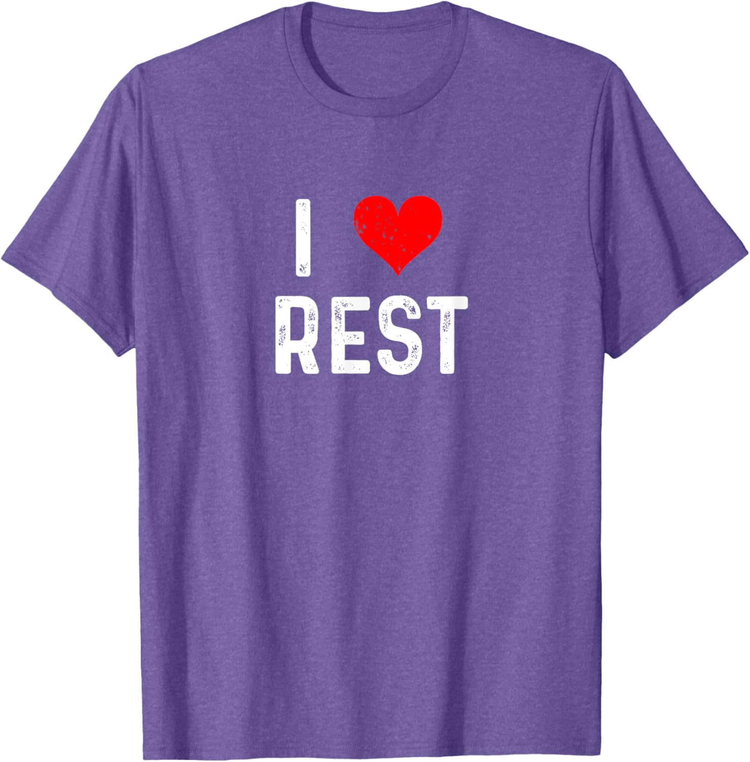 I Love Rest Heart Relaxing Sleep T-Shirt for Comfort Lovers - 9