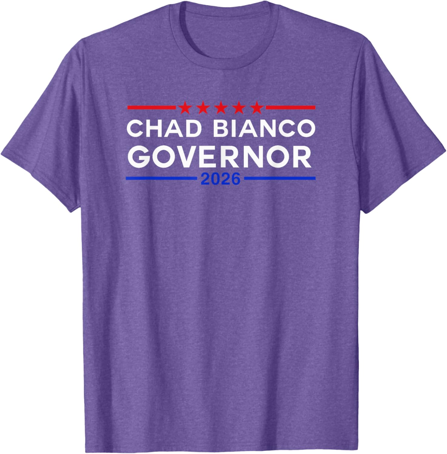 Chad Bianco For Governor 2026 T-Shirt Stylish Campaign Apparel - 16