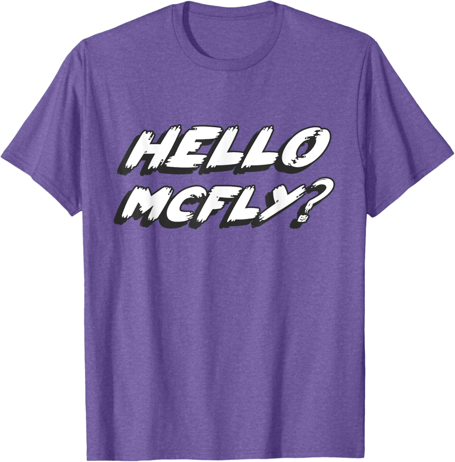 Hello Mcfly 1980s Retro T-Shirt for Nostalgic Fashion Lovers - 1