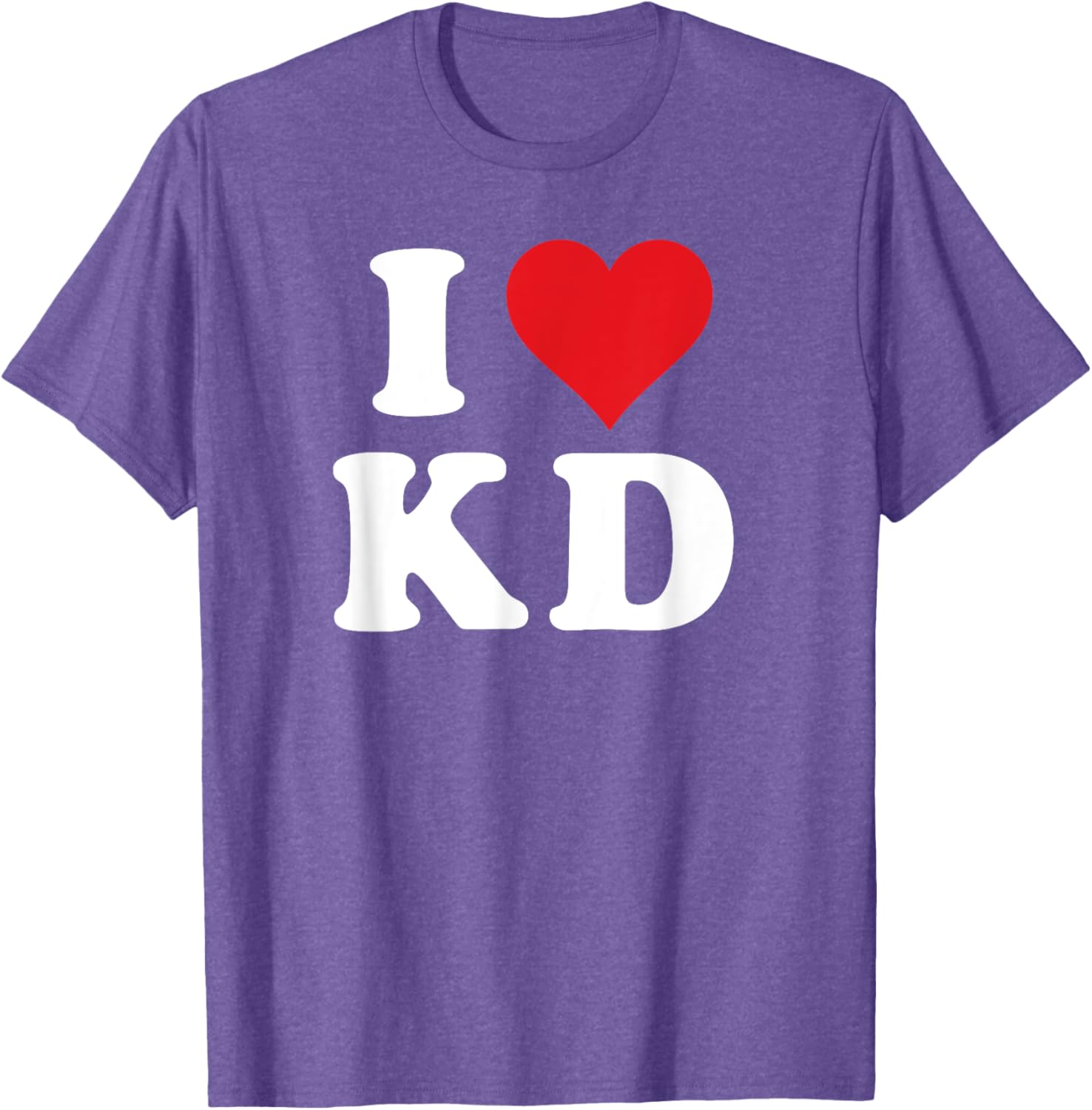 I Love KD Initials T-Shirt - Heartfelt Design for K D Fans and Family - 15