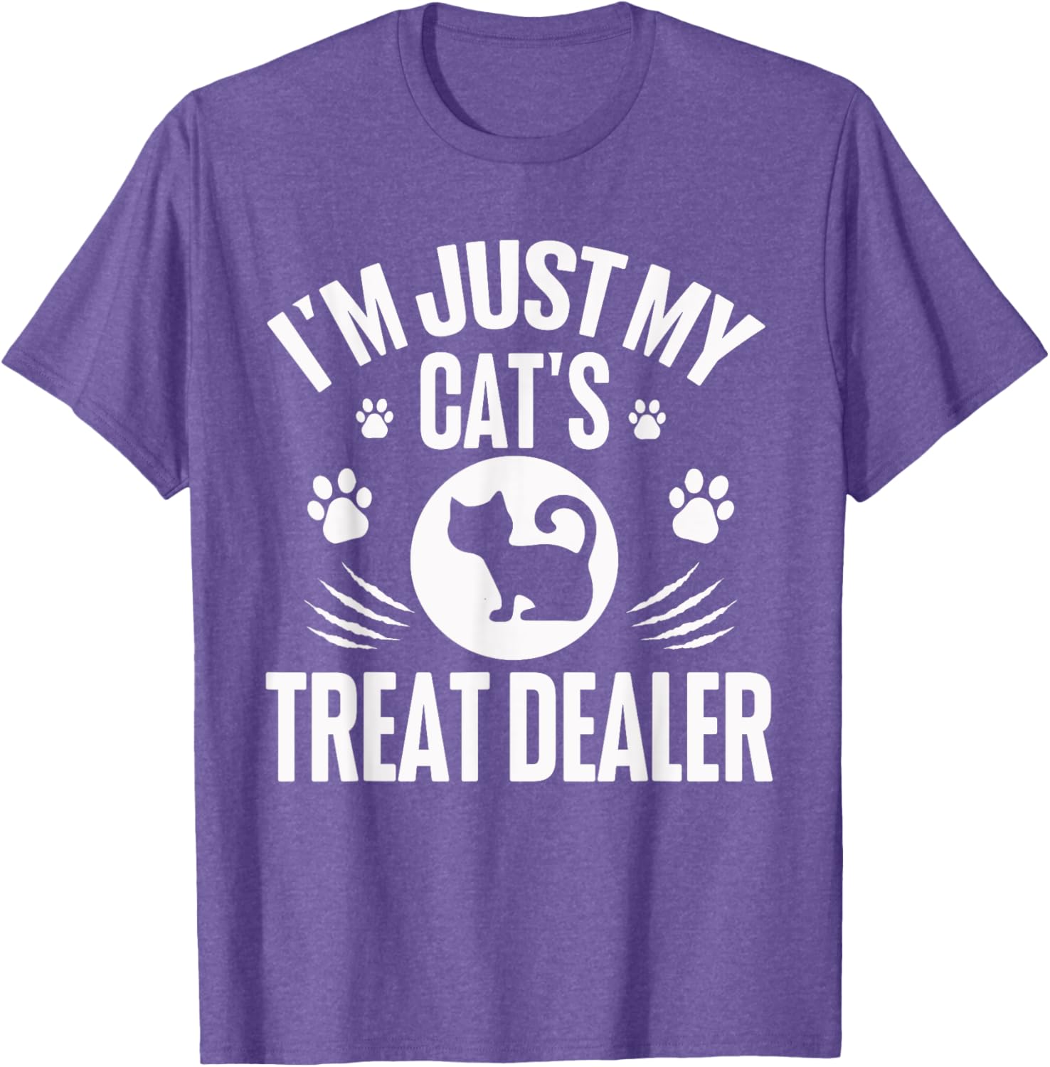 Funny Cat Treat Dealer T-Shirt for Cat Lovers Cute Gift Idea - 14