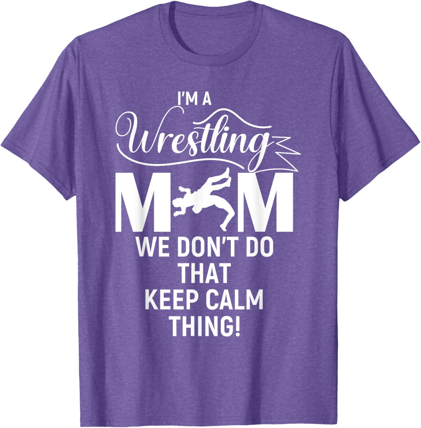 Funny Wrestling Mom T-Shirt for Girls and Women - Perfect Gift Idea - 2