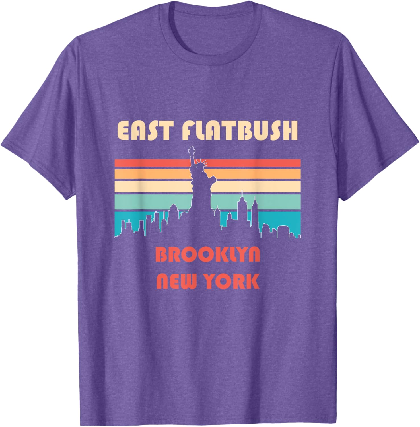 East Flatbush Brooklyn Retro Vintage T-Shirt Perfect for Any Wardrobe - 10