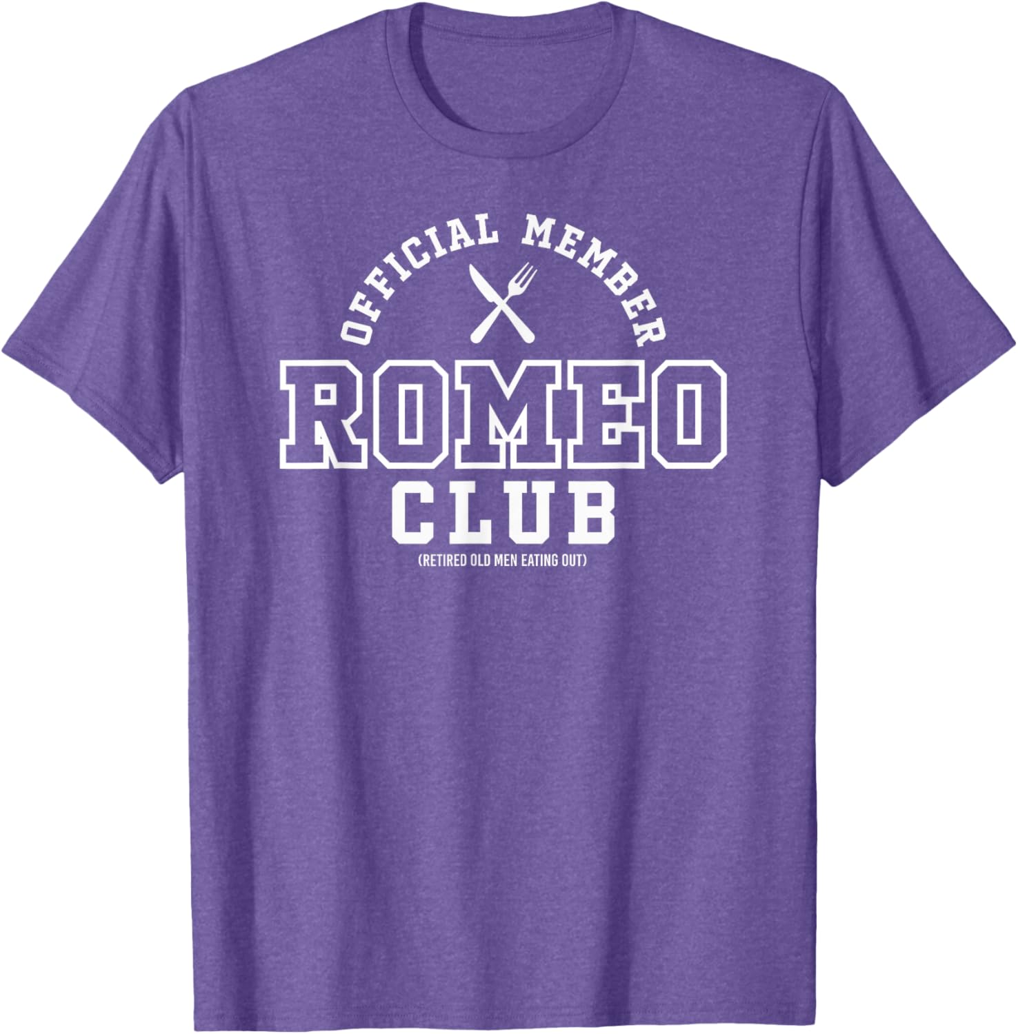 Official Member ROMEO Club White Print T-Shirt for Stylish Comfort - 20