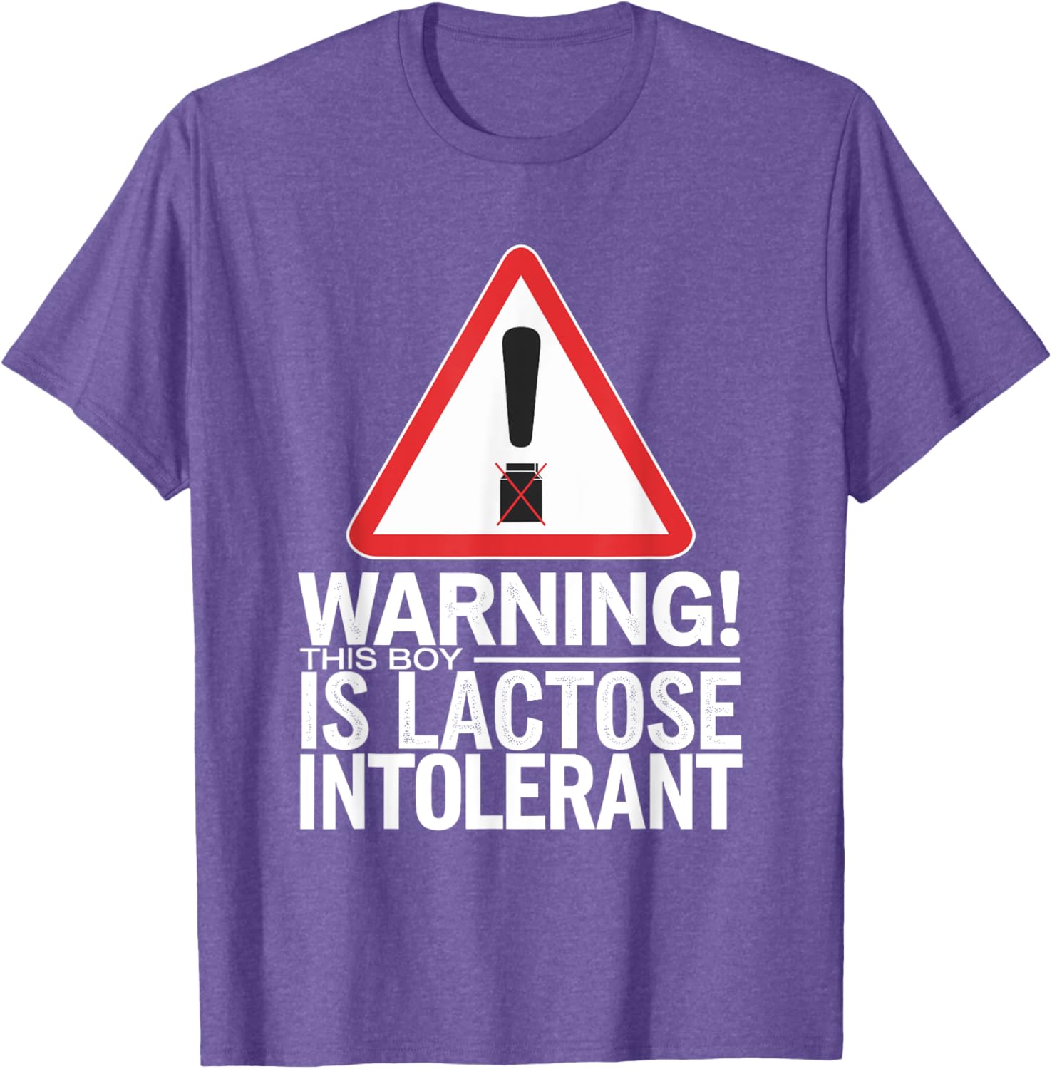 Lactose Intolerance Boy T-Shirt for Dairy Allergy Awareness and Style - 4