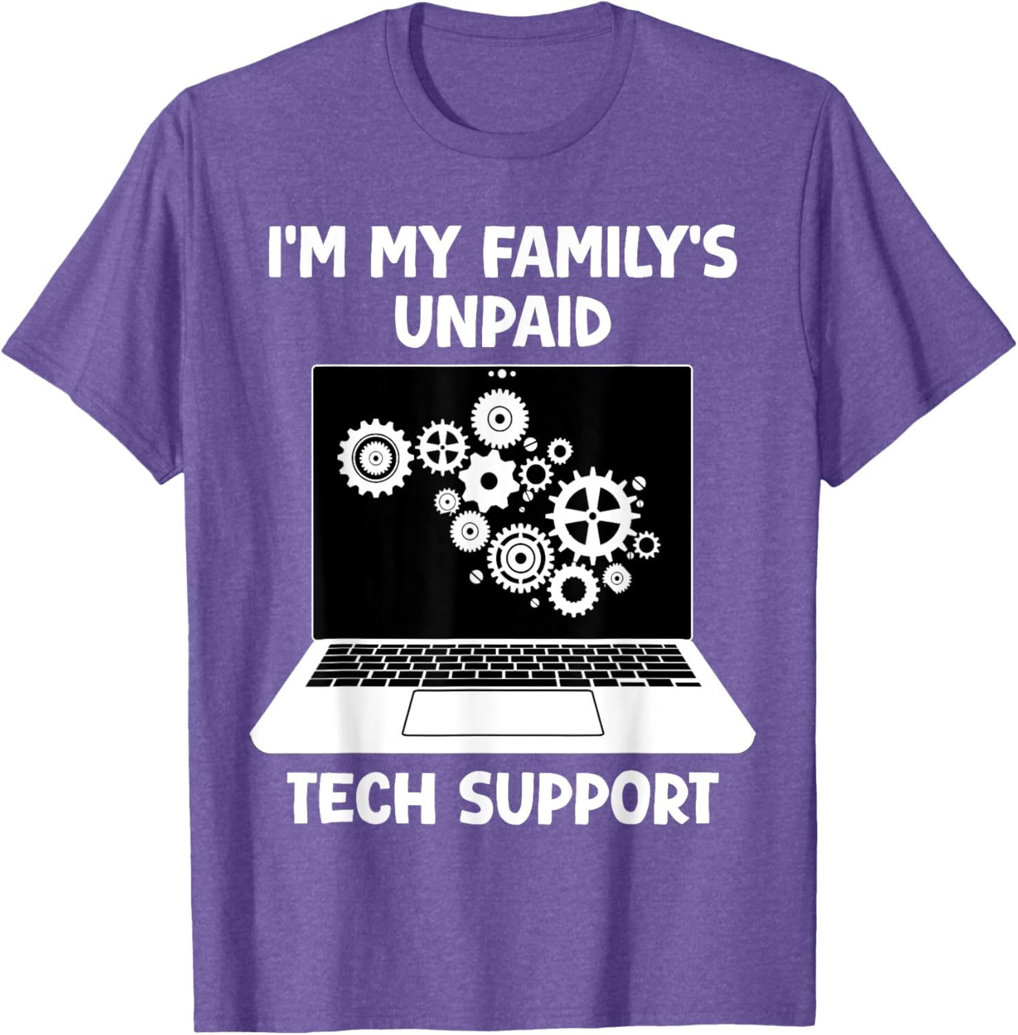 Funny Computer Engineer T-Shirt for Unpaid Tech Support Heroes - 6