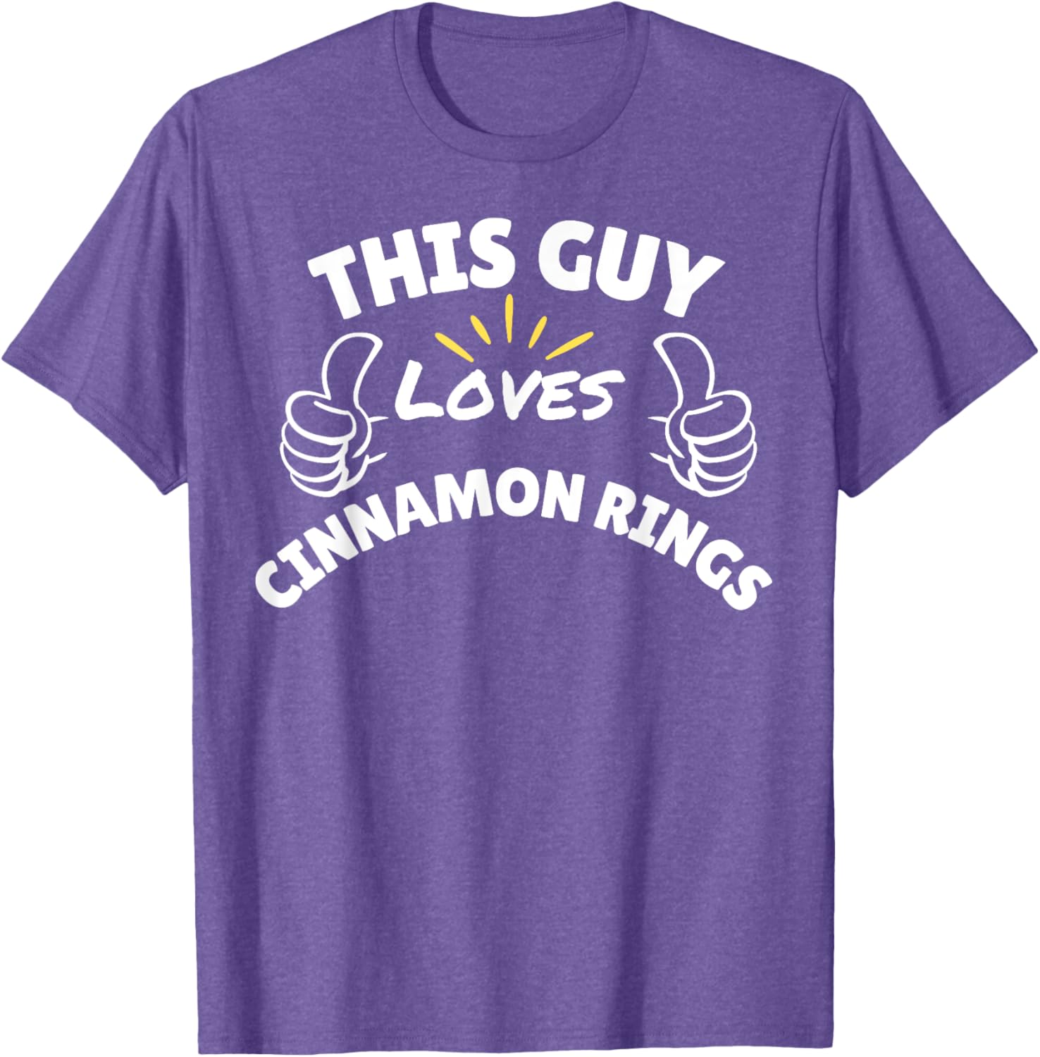 Funny Cinnamon Rings Graphic T-Shirt for Food Lovers and Snacks Fans - 20