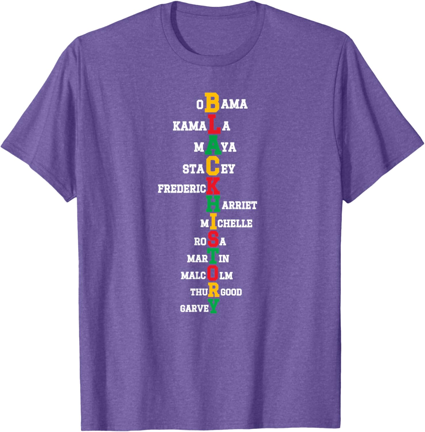 Black History Month Leaders Juneteenth T-Shirt for Celebration and Pride - 7