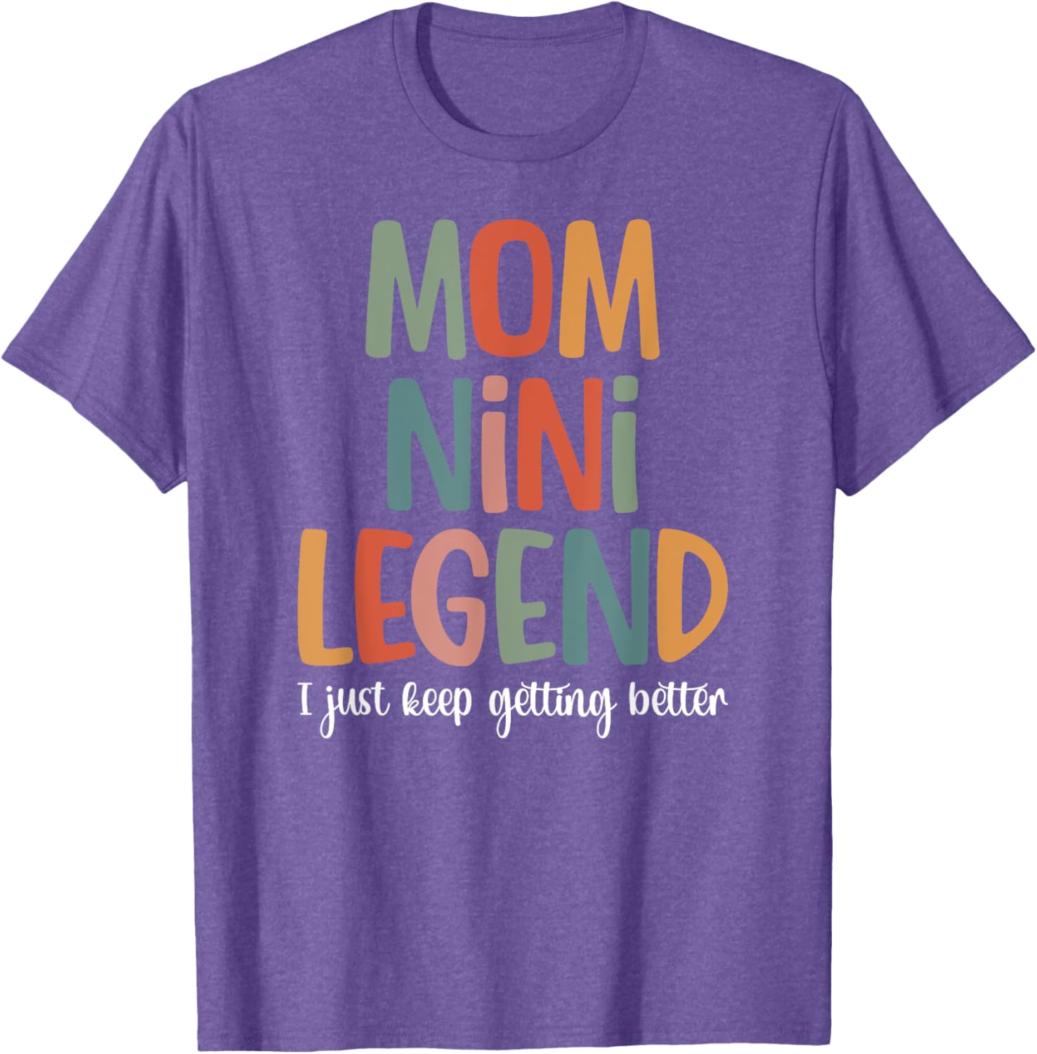 Mom Nini Legend T-Shirt for Grandmothers – Cute and Stylish Gift Idea - 8
