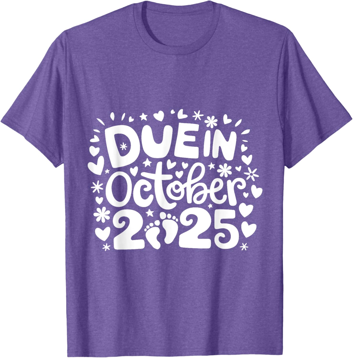 Cute Mommy To Be Pregnancy T-Shirt for New Baby Coming October 2025 - 17