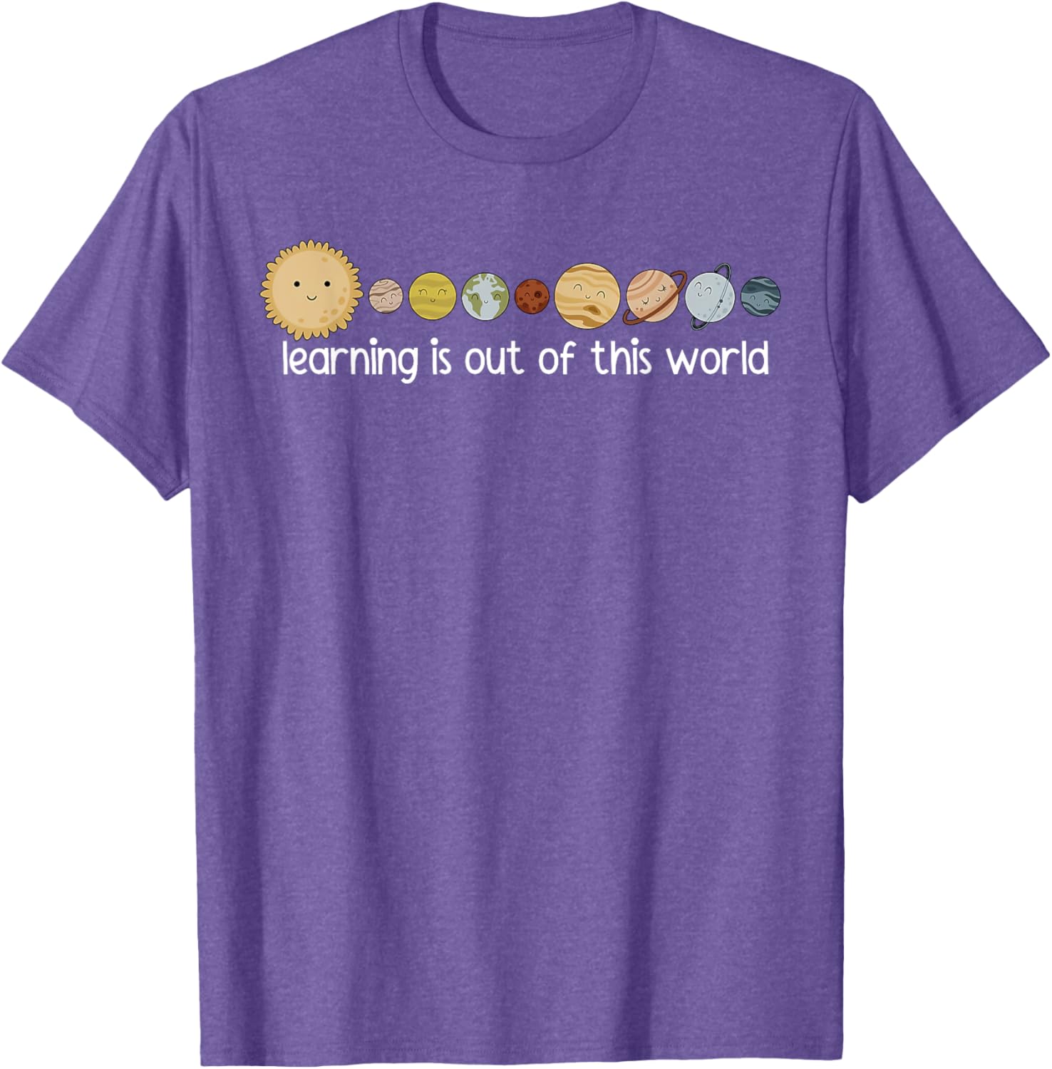 Learning Is Out Of This World Outer Space Science Teacher T-Shirt - 7