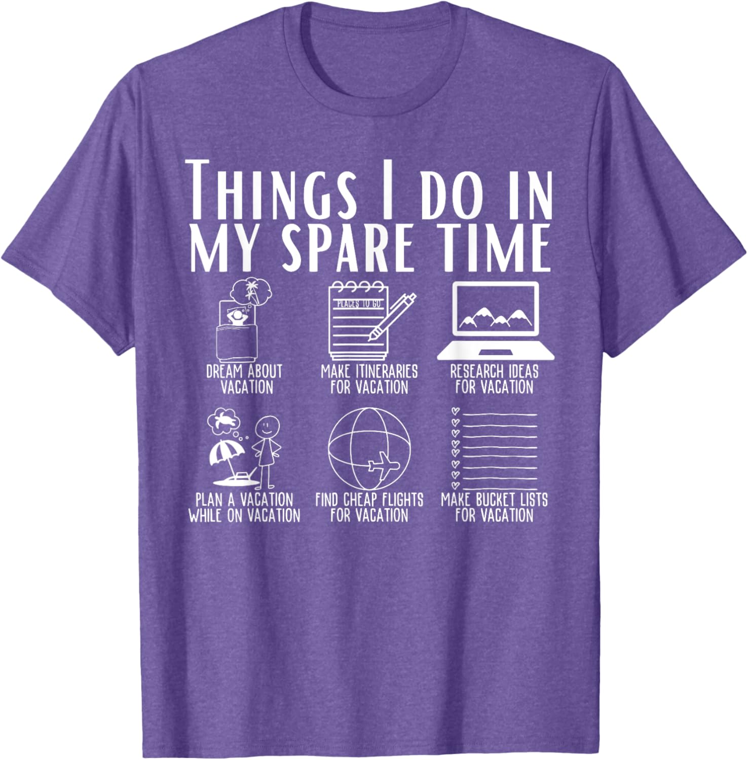 Funny Travel Adventure T-Shirt for Spare Time Explorers and Adventurers - 13