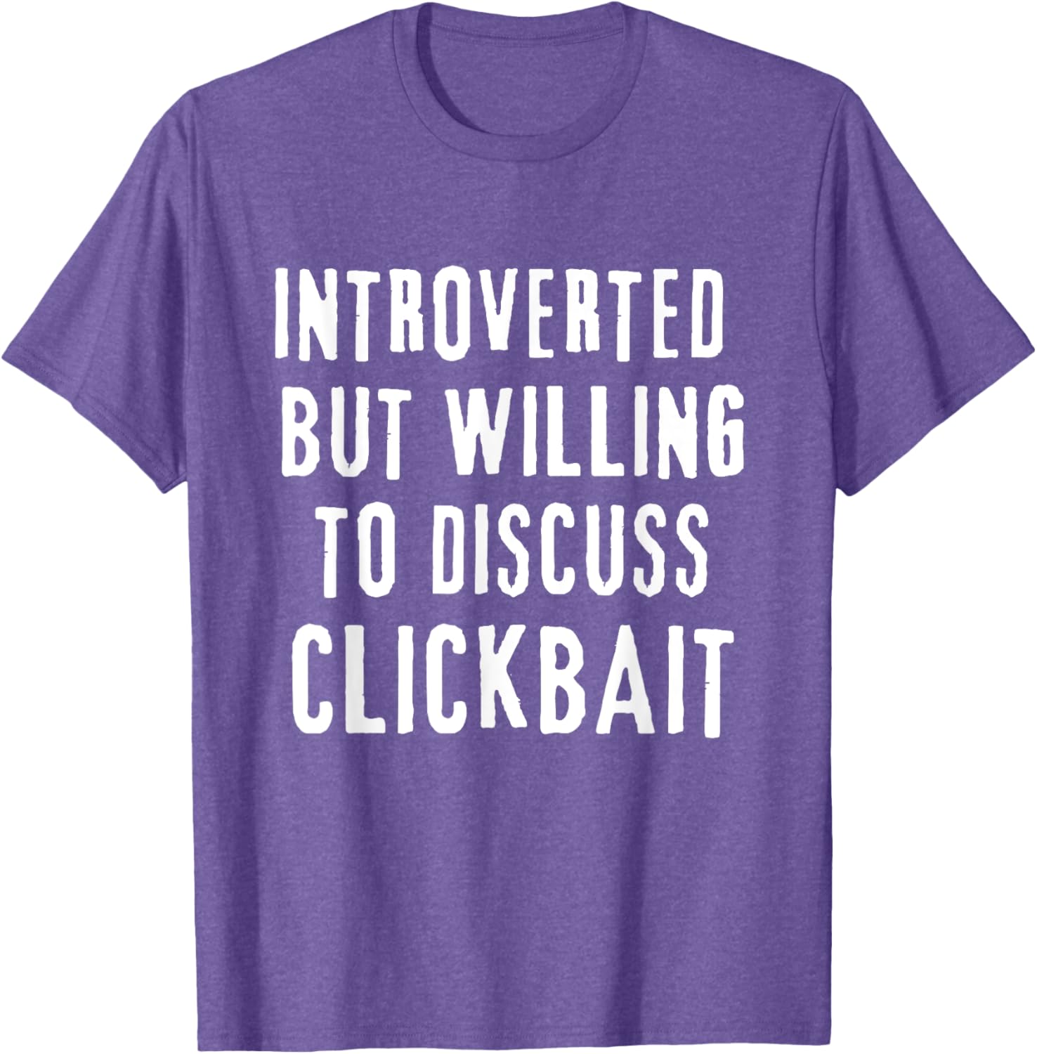 Introverted But Willing to Discuss T-Shirt Fun and Quirky Graphic Tee - 22