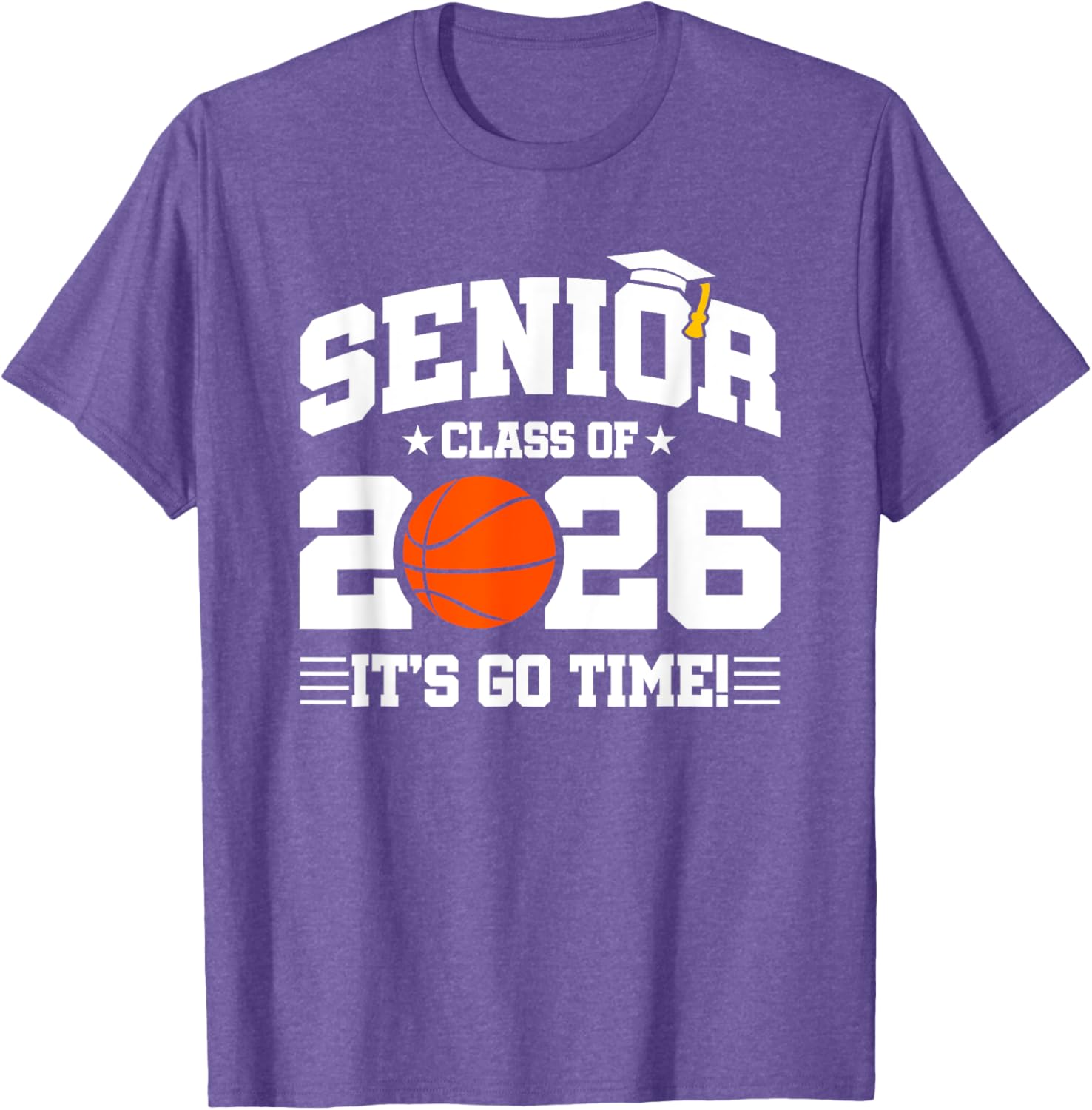 Class of 2026 Senior Year Basketball Player T-Shirt for Basketball Fans - 20