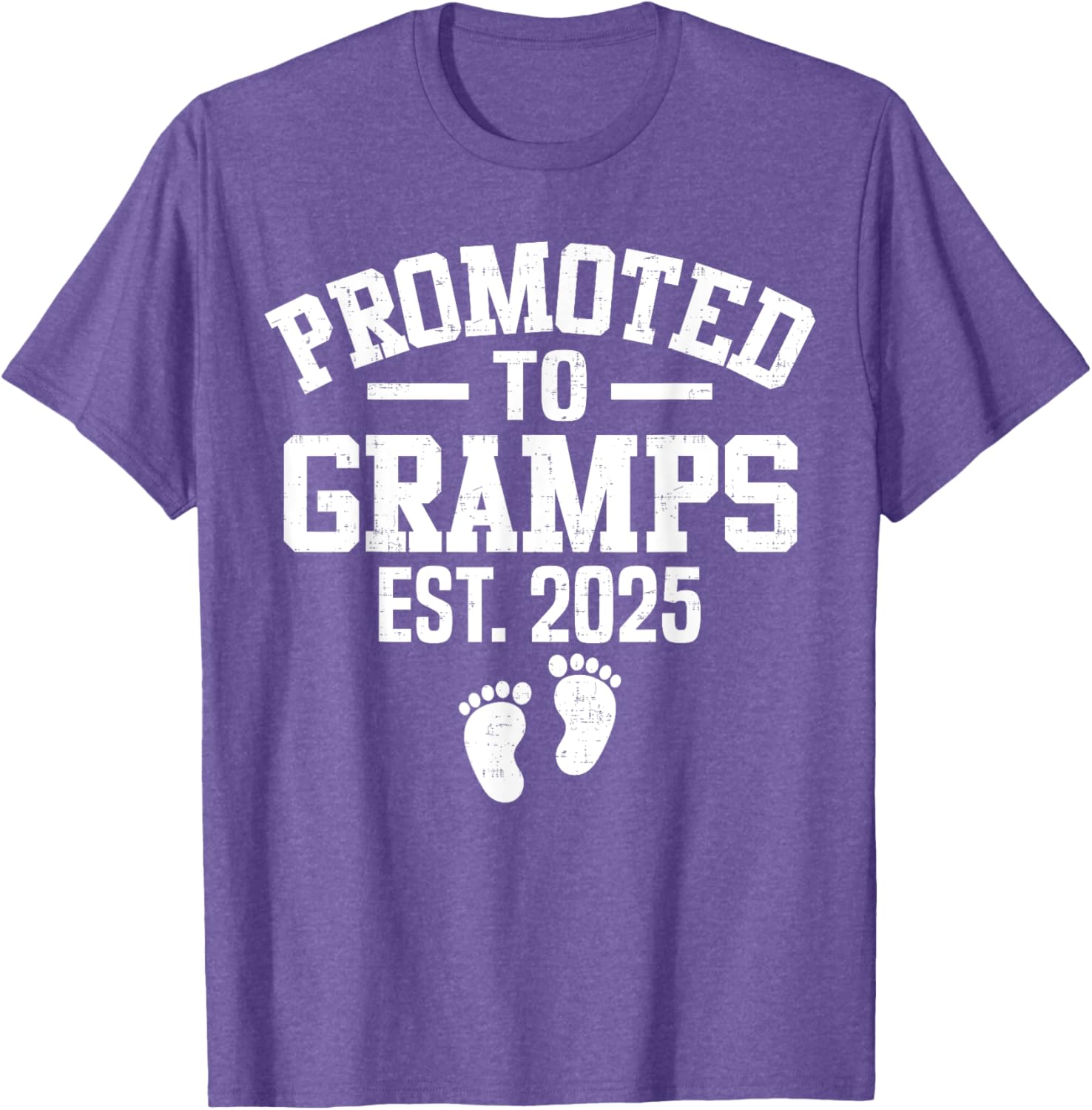 Promoted To Gramps 2025 First Time Grandpa T-Shirt for Men - 15