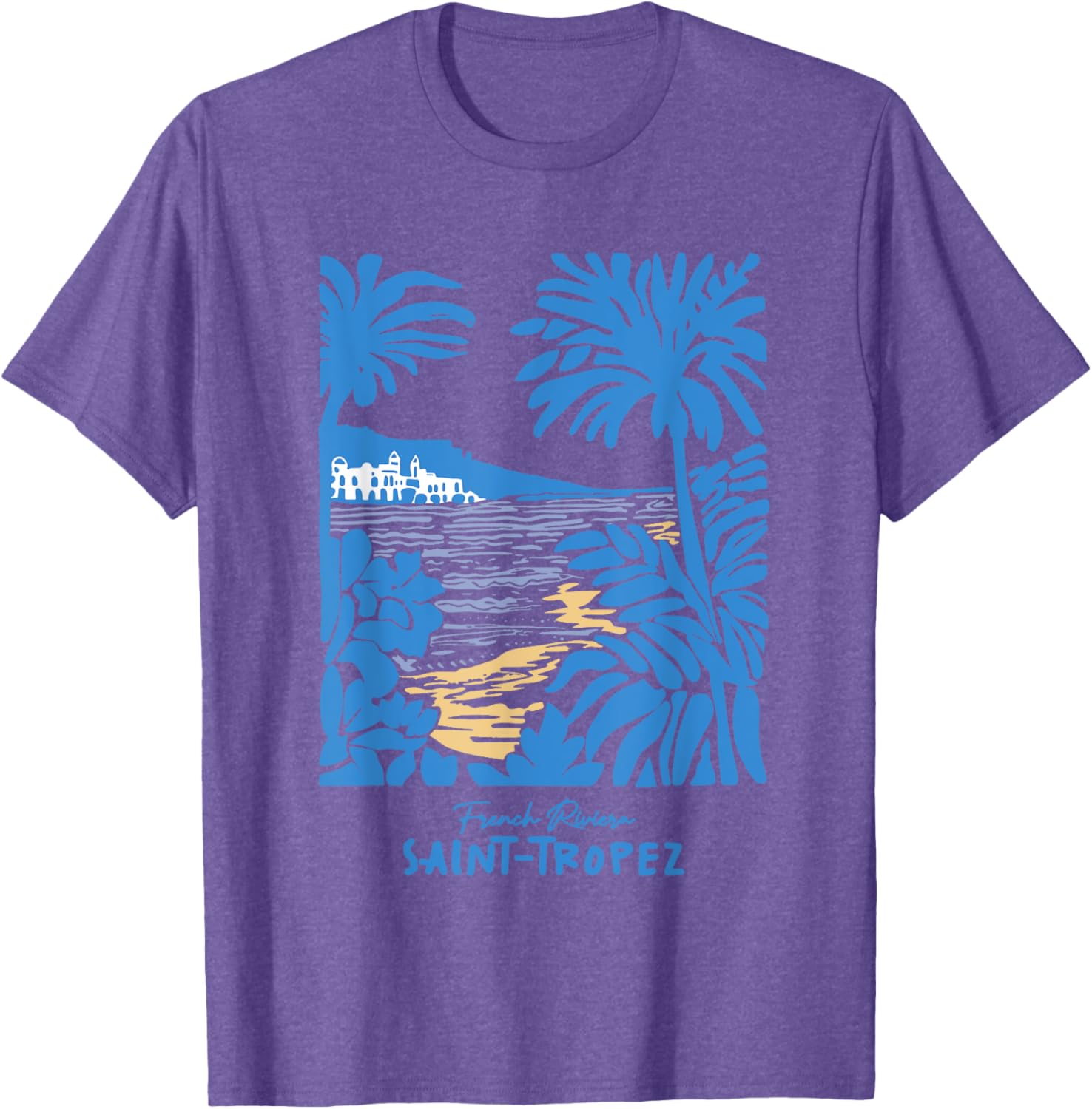 Saint Tropez French Riviera Vacation T-Shirt for Trendy Style Lovers - 21