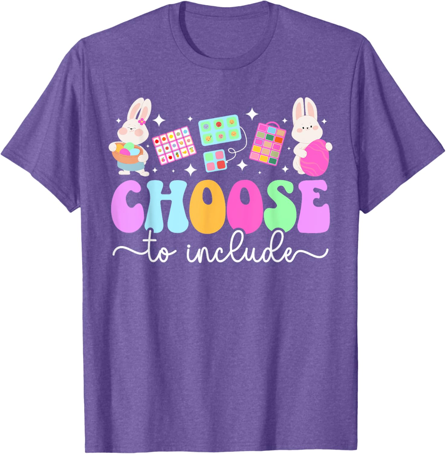 Groovy Easter Bunny T-Shirt for Special Education Teachers - Fun & Cute Design - 15