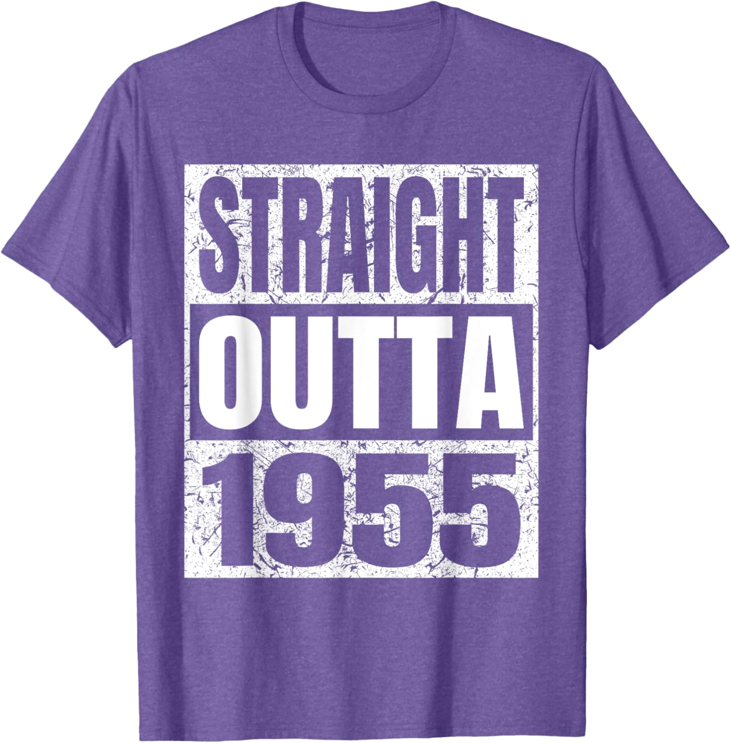 Vintage 1955 Birthday T-Shirt Straight Outta 1955 Classic Retro Style - 18
