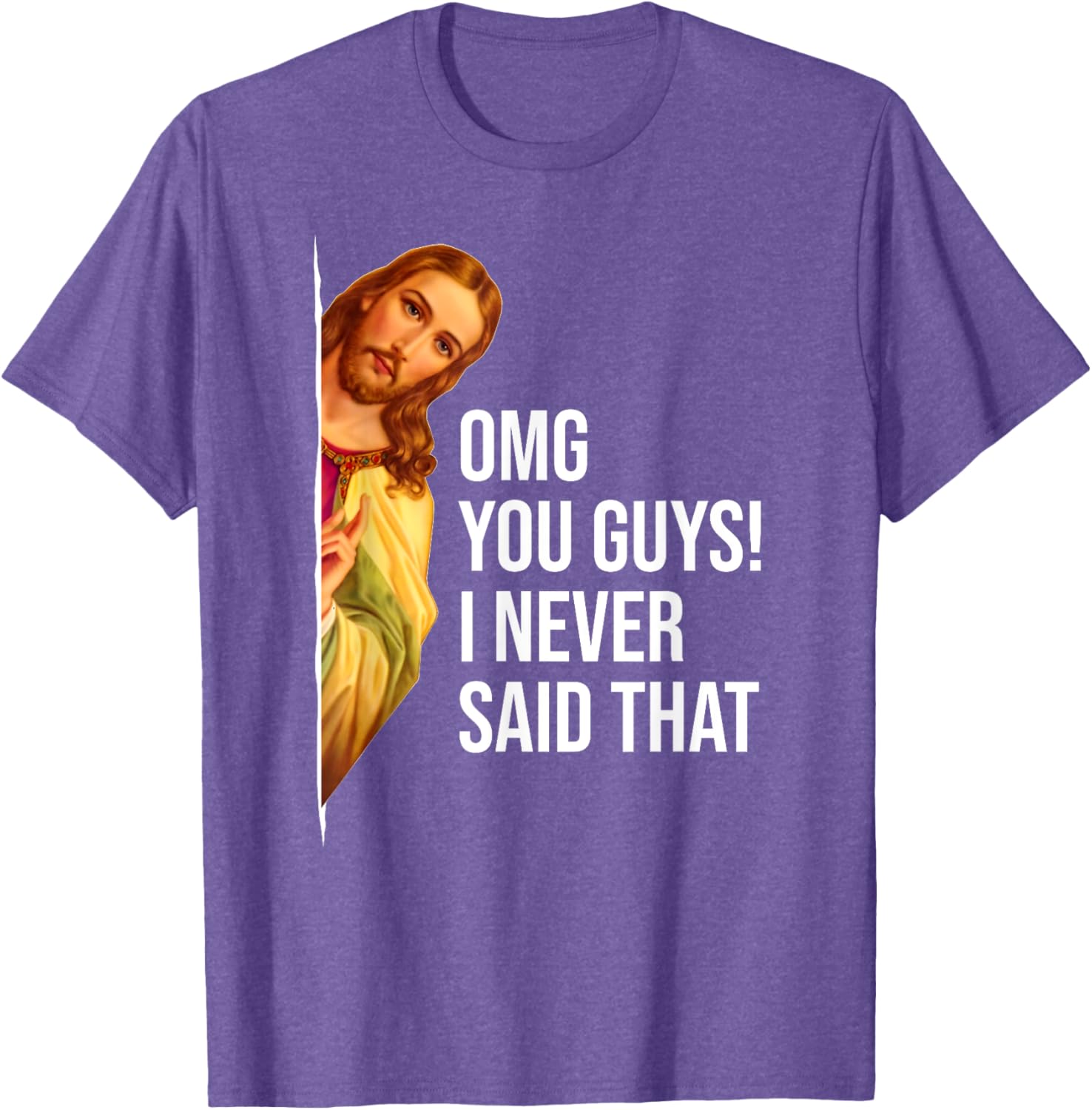 Funny Easter T-Shirt Jesus Sarcasm OMG You Guys Cool Graphic Tee - 1