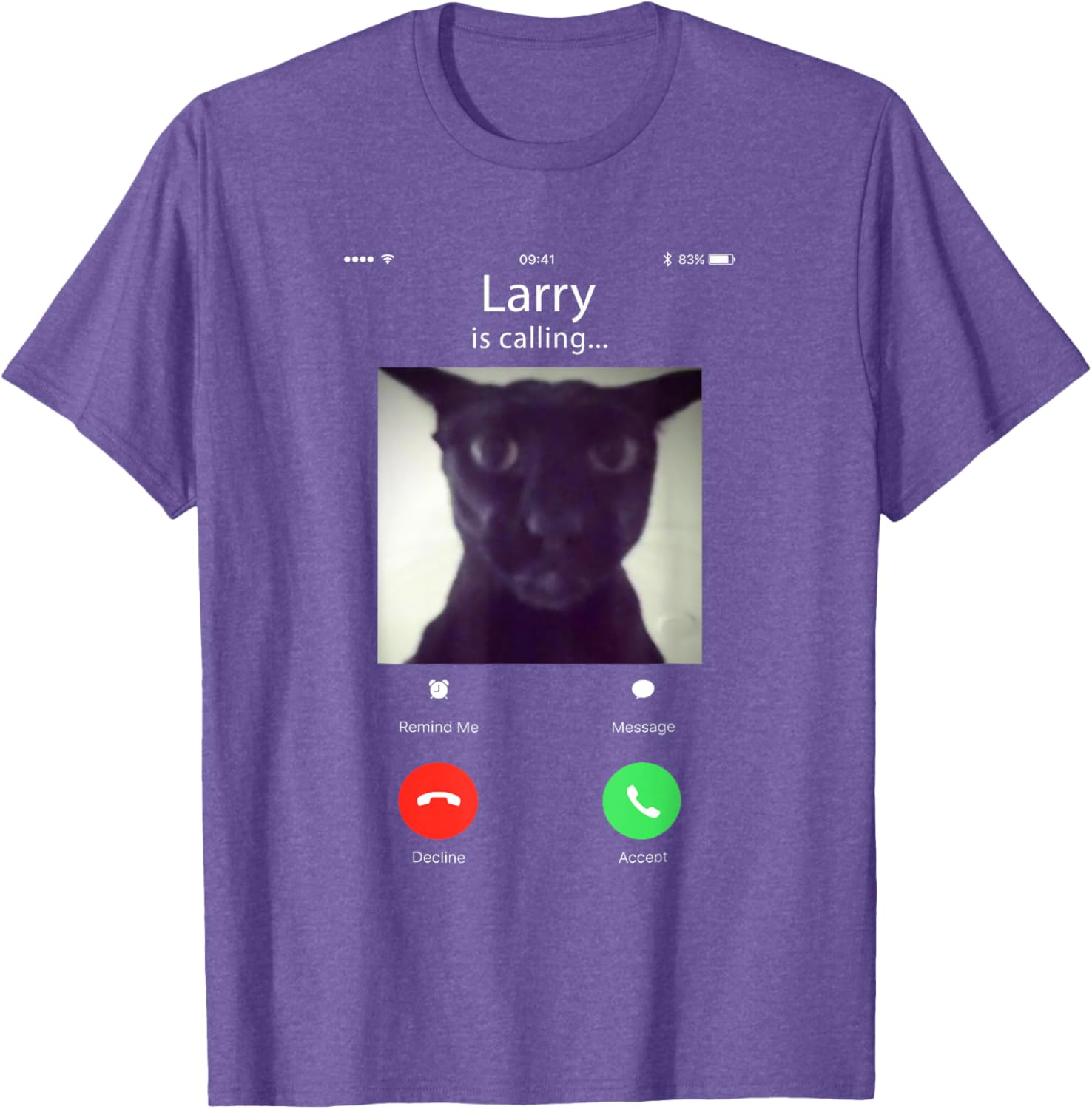 Funny Evil Larry Cat T-Shirt for Men, Women, and Kids - Meme Lovers Unite! - 20
