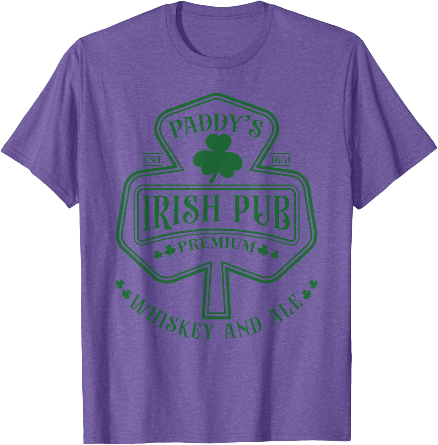 Funny St Patricks Day Irish Pub Paddy's Club Whiskey Beer T-Shirt - 10