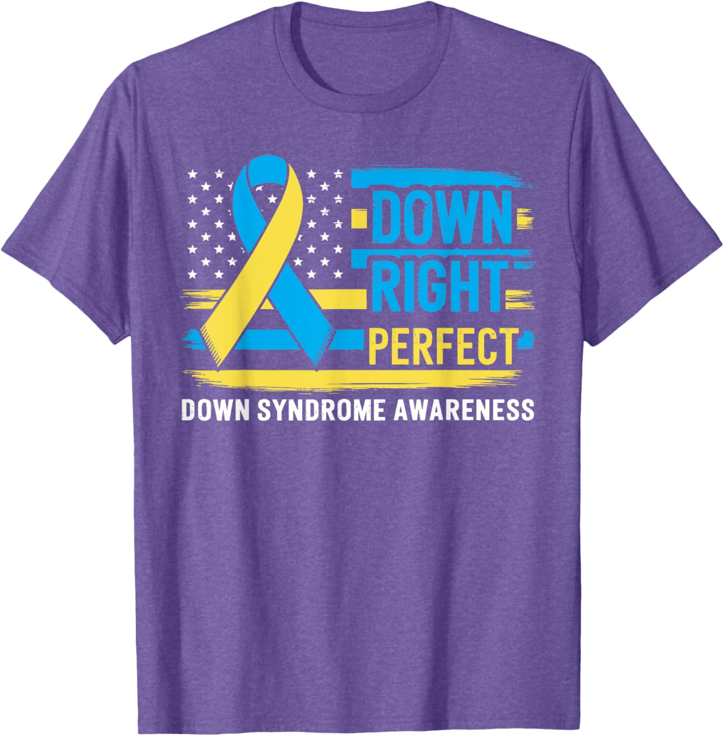 Down Syndrome Awareness Day T-Shirt with Perfect Socks Design - 14
