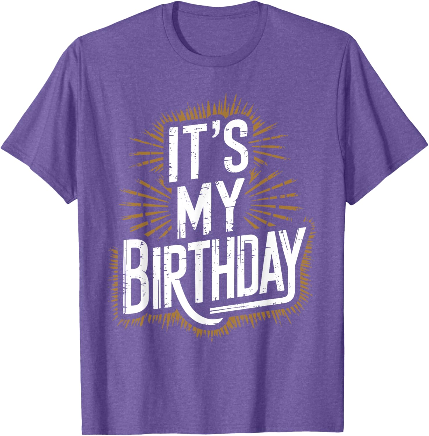 Vintage It's My Birthday Distressed T-Shirt for Men, Women, and Kids - 22