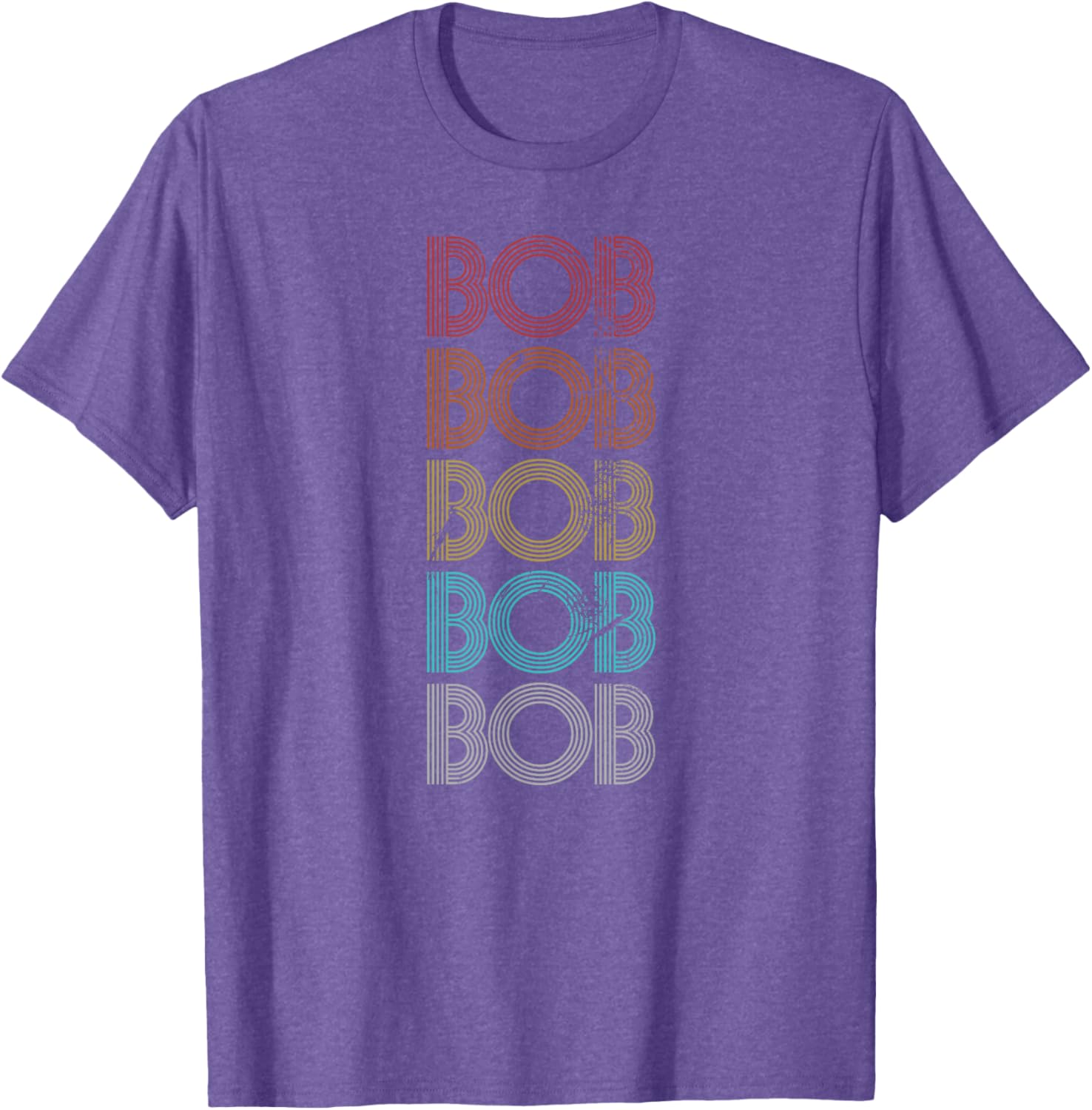 Retro Vintage BOB T-Shirt for Stylish Casual Wear and Everyday Comfort - 3