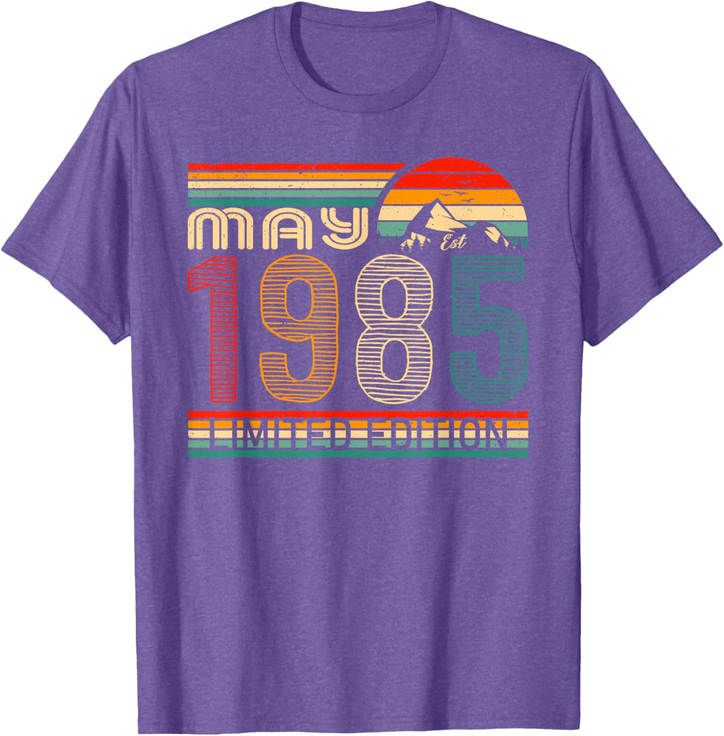 Classic 1985 Vintage Birthday T-Shirt May 1985 Limited Edition Gift - 23
