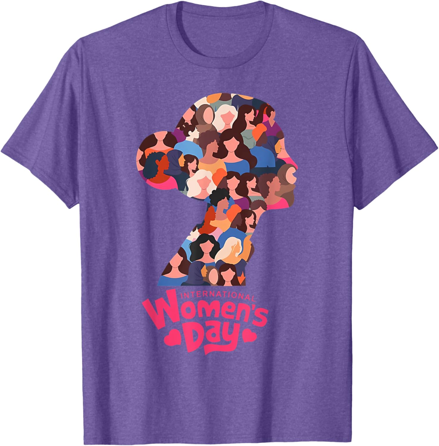 Celebrate Women's Day with Inspire Inclusion Women's T-Shirt for March 8 - 13