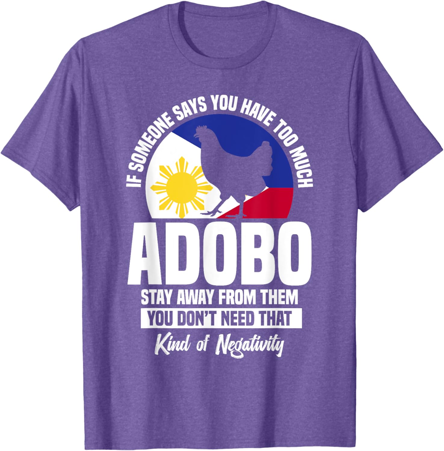 Chicken Adobo Lover T-Shirt for Filipino Food Fans and Snack Lovers - 3