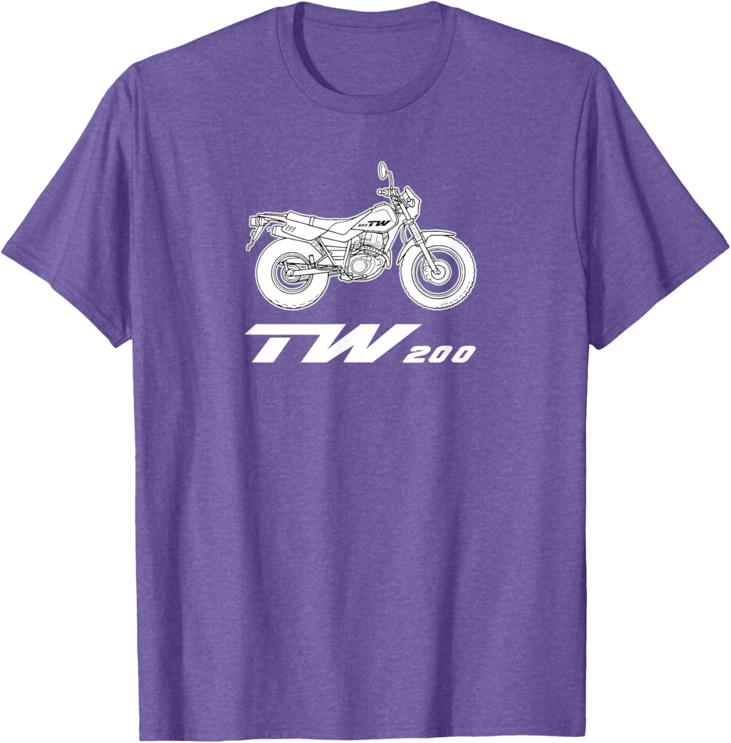 TW200 Dual Sport Dirt Bike T-Shirt for Motorcycle Enthusiasts - 10