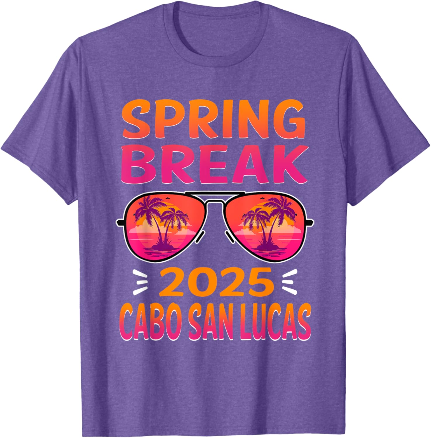 Spring Break Cabo San Lucas 2025 Retro T-Shirt for Beach Lovers - 6