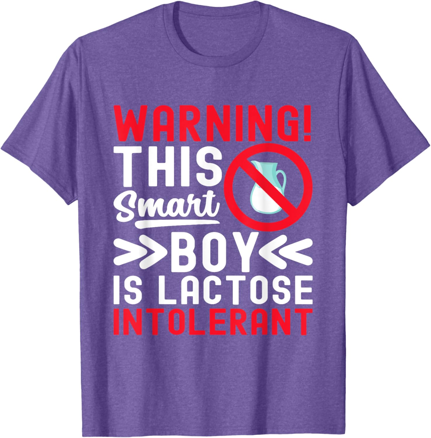 Lactose Intolerance Boy Dairy Allergy T-Shirt for Fun and Comfort - 7