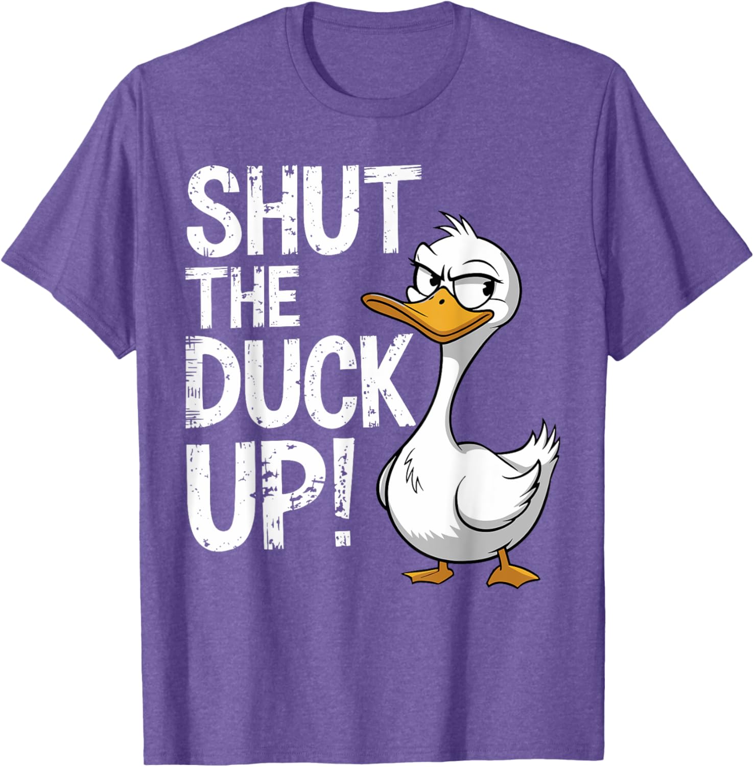 Funny Shut The Duck Up Pun T-Shirt for Duck Lovers and Humor Fans - 7