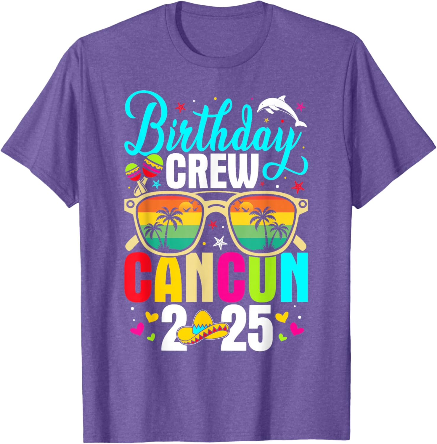 Fun Matching Cancun Birthday Boy Trip T-Shirt for 2025 Celebration - 21