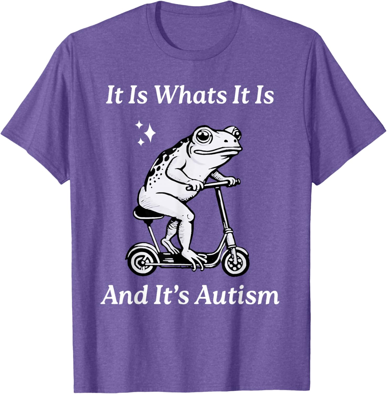 Humorous Autism Awareness T-Shirt - It Is What It Is Funny Meme - 18