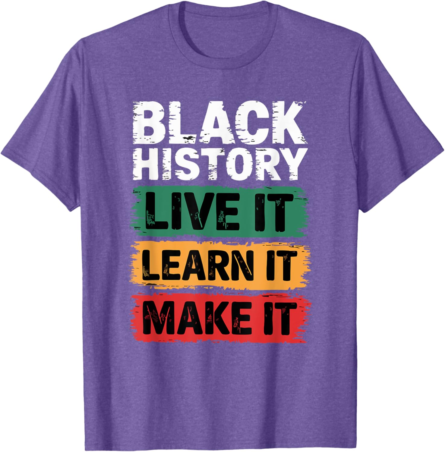 Afro Motivation Black History T-Shirt for Empowering Style and Spirit - 16