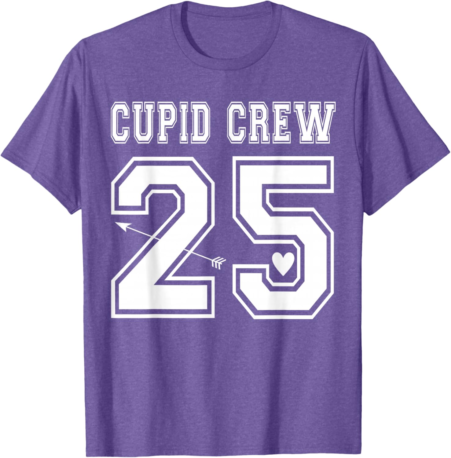 Cupid Crew 2025 Valentine's Day Love Sports Jersey Style T-Shirt - 7
