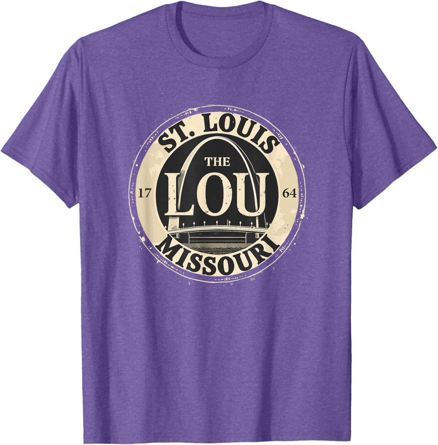 Vintage St Louis Arch T-Shirt for Men and Women - Stylish Missouri Apparel - 7